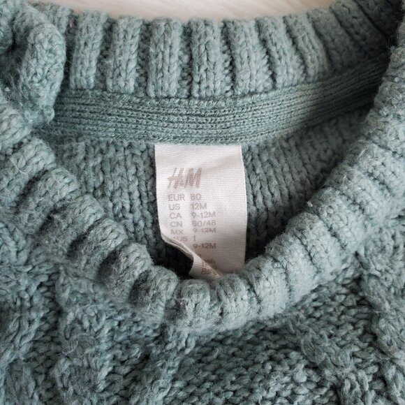 H&M/Little Dad/Shien Kids Sweater/Jacket Bundle SZ 12M - Picture 9 of 12